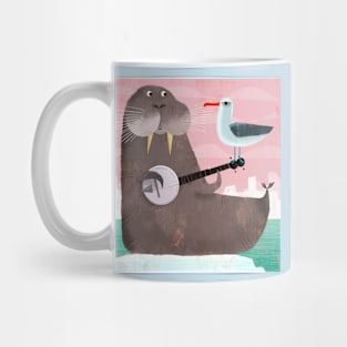 Walrus and Albatross Mug